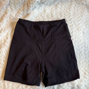 90 Degree By Reflex Women's Black Bike Shorts